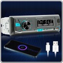 АВТОМОБИЛЬНЫЙ РАДИО 1-DIN BLUETOOTH USB SD AUX MP3 ЖК-МИКРОФОН ПУЛЬТ ПУЛЬТА