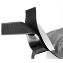 Páska Rep Samolepiaca Čierna 25mm 5m čierna Silná s Lepidlom Dĺžka 5 m