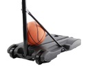 Kosz mobilny koszykówka wys. 160- 210 cm stojak obręcz + piłka MOCNY Model zestaw do koszykówki