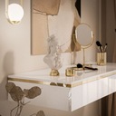 Kozmetický toaletný stolík AURORA závesný biely lesk Značka Lukmebel