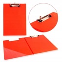 ДОСКА С ЗАКРЫТЫМ Буфером обмена А4 КРАСНАЯ