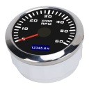 TACHOMETR АВТО 85 MM НИЗЬКА ROZPROSZENIE ПОТУЖНОСТІ Z ЧЕРВОНА GA  фото 10