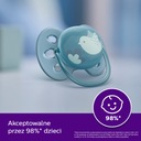 Соска PHILIPS AVENT 2x ULTRA SOFT BREATHABLE FLEXIBLE SOFT ORT 6–18 мес.