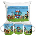 НАБОР ПОДУШЕК ДЛЯ КРУЖКИ «ЩЕНЬЯ ПАТРУЛЬ ВАШЕ ИМЯ»