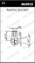 RESORTE DE GAS DE MALETERO ML6286 MONROE OPEL 