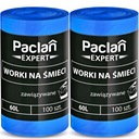 Worki na Smieci PACLAN EXPERT Wiazane 60L 200 szt