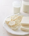 Белая глицериновая мыльная основа Козье молоко 5 кг