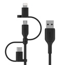 Универсальный кабель Lightning/Micro/USB-C