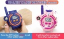 WALKIE TALKIE ГОДИННИК ДЛЯ ДІТЕЙ ВІД 3 РОКІВ, синій/рожевий, Функція 7в1