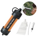 Туристический фильтр для воды 8000 л, соломенная трубка, аварийный кемпинг для выживания