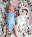 Metoo Biely zajačik 50 cm s personalizáciou Darček pre dieťa k narodeninám Minimálny vek dieťaťa 1