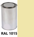 RAL 1015 КРЕМОВО-БЕЖЕВАЯ ПОЛИУРЕТАНОВАЯ АКРИЛОВАЯ 2:1 КРАСКА 1Л БЛЕСК