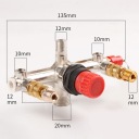 ВИКЛЮЧАТЕЛЬ ТИСКУ DO КОМПРЕСОРА КОМПРЕСОРИ КОНДИЦІОНЕРА 12BAR 230V CE TUV PRESOSTAT  (17345447015) фото min 12