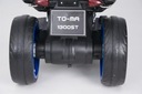 Motor motorek trójkołowy na aku mp3 guma 2x35W mp3 LED dźwięki + TABLICE Waga produktu z opakowaniem jednostkowym 12.5 kg