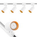 Комплект рельсов Рельсовая полоса 2 м + 4 лампы с отражателем GU10 LED