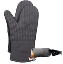 Термостойкие силиконовые кухонные перчатки, комплект из 2 защитных перчаток.