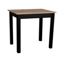 КУХОННЫЙ СТОЛ 80х60 ЧЕРНЫЙ ЦВЕТ СТОЛИКА НА ВЫБОР