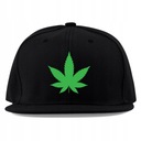 ПЛОСКАЯ ШЛЯПА SNAPBACK ЛИСТ МАРИХУАНЫ