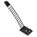 100 SZT. SAMOPRZYLEPNE CLAMPS DO ZARZADZANIA KABLAMI REGULATED BELT GH  photo 13
