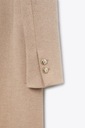 Taliowany płaszcz z guzikami Zara roz. L/40 Wypełnienie nie dotyczy