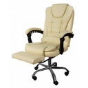 Kancelárska stolička s podnožkou- Béžová Malatec 23287 Kód výrobcu 23287