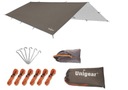 TARP TURYSTYCZNY PŁACHTA PLANDEKA 3 x 3 m 210 T UNIGEAR