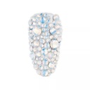 Kamienky DIAMOND GLASS MIX SS4 - SS20 - Opal White Kód výrobcu 5070