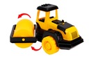 Traktor Cestný valec stavebné auto pre deti Materiál plast