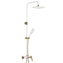 ДУШЕВОЙ НАБОР ПОВЕРХНОСТНЫЙ, БЕЛЫЙ И ЗОЛОТОЙ