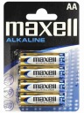 Щелочная батарейка Maxell AA (R6) 4 шт.