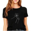 ЖЕНСКАЯ ФУТБОЛКА С ЦВЕТОЧНЫМ ПРИНТОМ HIT XXL