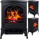 СВЕТОДИОДНЫЙ ЭЛЕКТРИЧЕСКИЙ КАМИН ДЛЯ ОБЪЕКТА AFLAMO ПЕЧЬ ПЫЛЬЯ С ФУНКЦИЕЙ ОТОПЛЕНИЯ