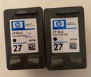 HP INK CARTRIDGE 27 C8727A ЧЕРНЫЙ ОРИГИНАЛ ПУСТОЙ