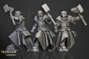 Warrior Priest v2 Highlands Miniatures 32 мм