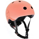 SCOOTANDRIDE Peach ZESTAW HULAJNOGA Jeździk 2w1 + KASK z LED S - M 2+ Liczba kół 3