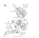 ČERPADLO OLEJA kawasaki KVF750 KVF650 KFX700 Výrobca Kawasaki OE