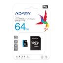 Pamäťová karta microSDXC 64 GB pre telefón adaptér Kód výrobcu AUSDX64GUICL10A1-RA1