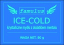 Кристальное мыло с ментолом на говяжьем жире - охлаждающий эффект.
