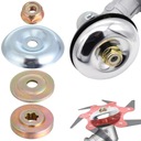 ШАЙБЫ КРЕПЕЖНЫЕ КОЛЬЦА К БЕНЗИНОВОЙ ЩЕТКЕ КРЕПЛЕНИЕ ЛЕЗВИЯ ЩЕТКИ