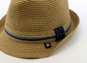 $75 BLOCK HEADWEAR Kapelusz Fedora OSFM 57-59cm Rodzaj słomkowy