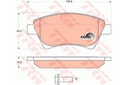 PADS HAM LUCAS GDB1552 RENAULT KANGOO GDB1552 TRW TRW photo 2 - milautoparts-fr.ukrlive.com