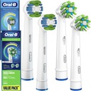 4 оригинальные насадки для зубных щеток Braun Oral-B