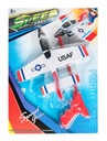 VOJENSKÉ LIETADLO s vystreľovačom plastová hračka Mega Creative pre deti Kód výrobcu samolot wojskowy, samolot z wyrzutnią dzieci