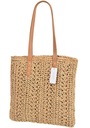 DAVID JONES ЖЕНСКАЯ СУМКА сумка BASKET соломенного цвета