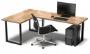 LOFT 06 Угловой игровой стол, НА ВЫБОР ТОП 36мм