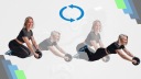 Ролери, Валики, Кільця Та М'ячики Для Масажу Fit4Med Kółko Podwójne