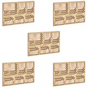 5 ДЕРЕВЯННЫХ ПОСТА ДЛЯ ИГРОКА, ТЕРРАФОРМИРУЮЩИЕ МАРС