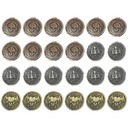 НАБОР ИЗ 24 МЕТАЛЛИЧЕСКИХ МОНЕТ «МОНСТЕРЫ»