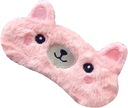 МАСКА ДЛЯ ВЕК ДЛЯ СНА РЕЛАКСАЦИЯ СНА плюшевый мишка розовый OLDMAN PLUSH