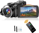 Цифровая видеокамера DREANNI, черная, 2,7K, 42 МП, 18-кратный цифровой зум